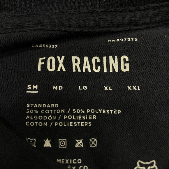 Men’s Fox Racing Long Sleeve Graphic T-Shirt Size Small - Picture 2 of 2